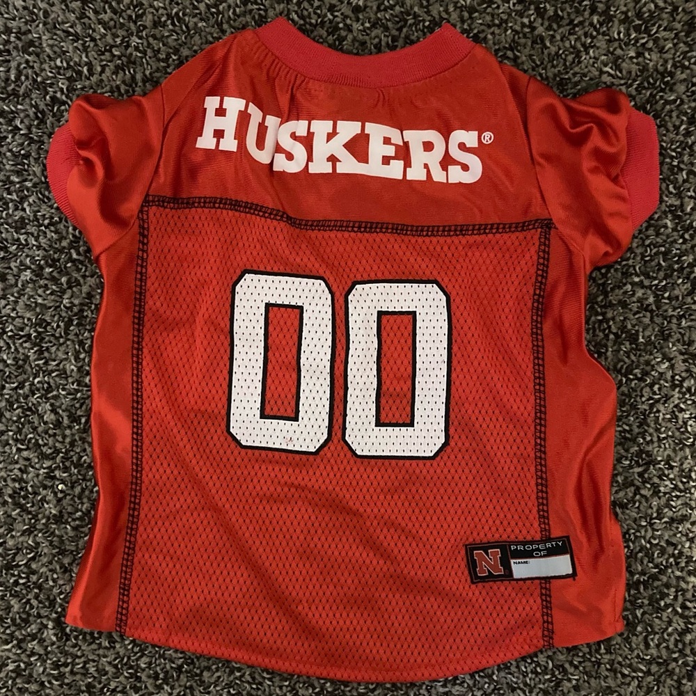 Nebraska Huskers Dog Jersey